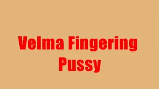 Velma Finger Fucking Herself