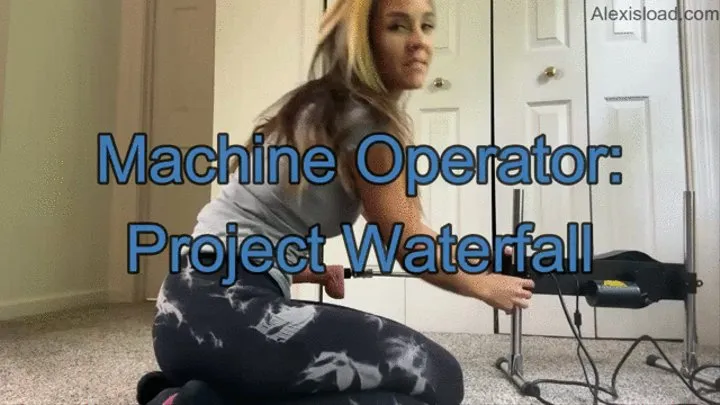 Fuck Machine Squirting Session