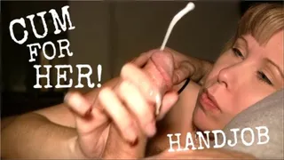 CUM FOR HER HANDJOB - HD