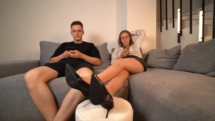 Lisa loves it when her feet are licked and then fucked