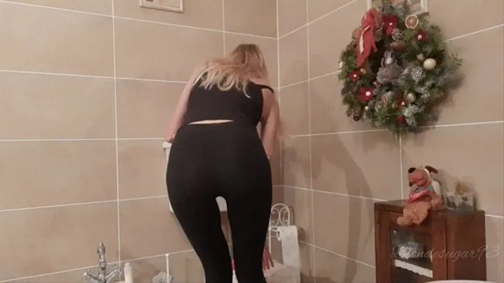 Taking a piss in the sink