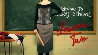 Sissy School: Lesson Two