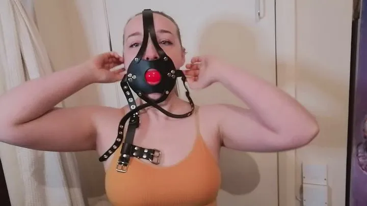 Harness Gag Try On