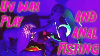 UV Wax Play and Anal Fisting with Maz Morbid #fisting #fistingfriday