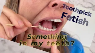 Do I have something in my teeth? (Food Fetish, Eating Fetish) ( 4K)