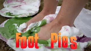 Messy Foot Pies (WAM Custard Pie Foot Destroying)