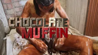 Chocolate Muff-in with Cream