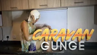 Oiled and Creamed Girl in the Caravan