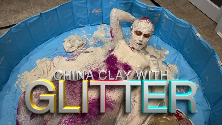 Clay and Glitter Wet and Messy Girl