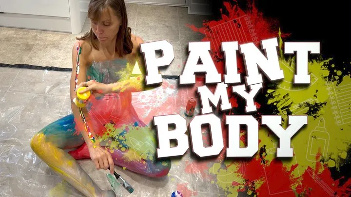 Nude Body Painting - WAM Wet and Messy