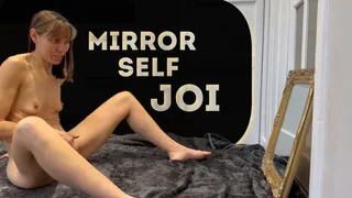 Mirror Self Orgasm Instructions with Self Dirty Talk Edging