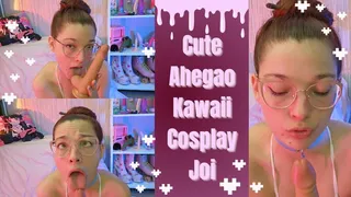 Cute ahegau kawaii cosplay JOI (English) Will you follow my lead?