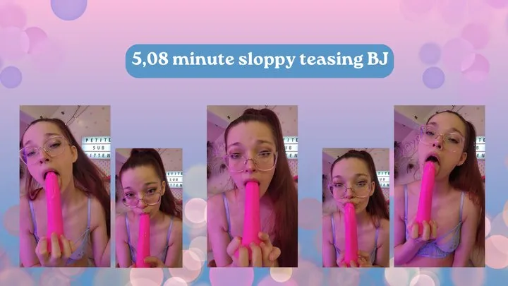 Watch me practice my BJ skills