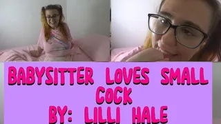 Babysitter loves small cock