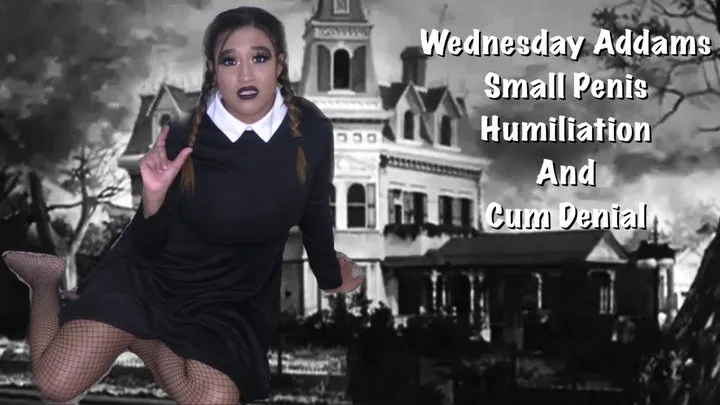 Wednesday Addams Small Penis Humiliation And Cum Denial