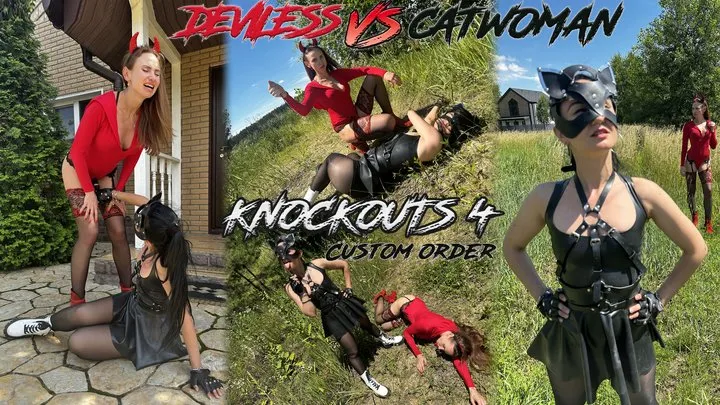 KnockOuts 4 Deviless vs Catwoman