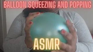Balloon Squeezing and Popping | featuring: ASMR Balloon Popping Squeezing Blowing Up