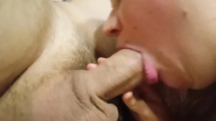 Oral sex with ball licking