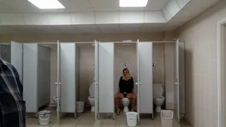 Public toilet fuck
