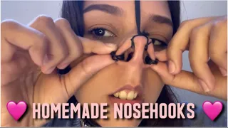 Homemade Nosehooks