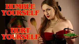Hurt Yourself, Humble Yourself (CBT Fantasy + Femdom POV)