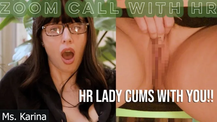 Zoom Mutual Masturbation with Hiring Officer (Re-Upload)