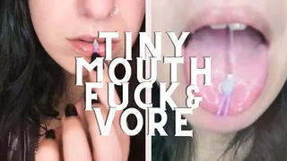 Tiny Fucks Giant Girlfriends Wet Mouth