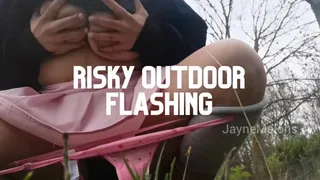 Risky Outdoor Flashing