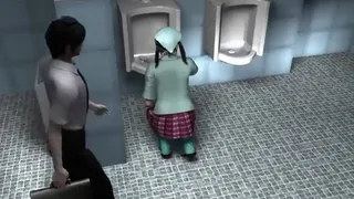 THE TOILET CLEANER GETS FUCK HARD BY RANDOM MEN