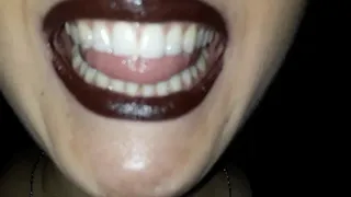 My teeth and my tongues