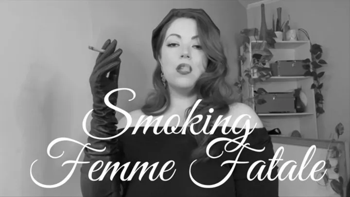 Smoking Femme Fatale