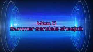 Miss D Summer Sandal Shoejob