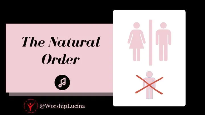 The Natural Order (Audio for Cucks)