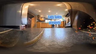 Hiding from Giantess Lady Soles - Part 1 - Sweaty Sneakers ( 360 VR)