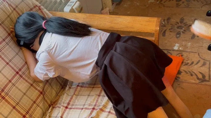 Naoko Bent Over Futon