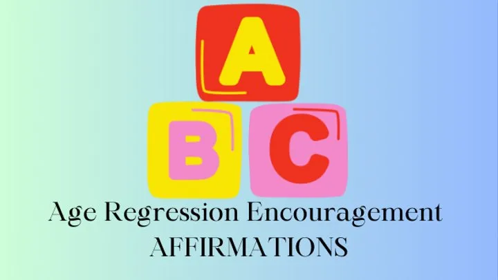 Age Regression Encouragement Affirmations - ABDL Mesmerize MP3 VOICE ONLY