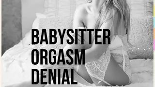 Mean Babysitter Gives You Shaking Orgasm Denial and Made You Beg To Cum - ABDL, Stepmommy Domme, StepDaddy Dom, Incontinence, Bedwetting, Age Regression, Littlespace, Adult Diaper, Diaper Wetting,