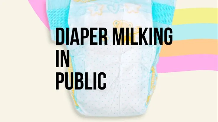 Public Diaper Check Leads To Your Cock Being Stroked and Cumming In Your Diaper, Outdoor Diaper Cummies - ABDL, Incontinence, Bedwetting, Age Regression, Littlespace, Adult Diaper, Diaper Wetting,
