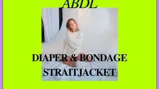 Adult Diaper Bondage Straitjacket - Bondage Play, Straitjacket, Agere, Segufix, Abdl Diaper locking, ABDL, Stepmom Domme, Daddy Dom, Incontinence, Bedwetting, Age Regression, Littlespace, Adult Diaper, Diaper Wetting,