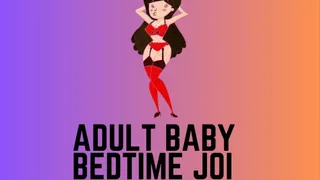 Adult Baby Bedtime JOI, Jerk Off Instruction - ABDL, Mesmerize, Mind Fuck, Erotic Audio MP3
