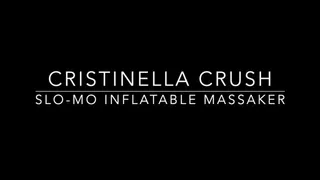 SLO-MO inflatables air mattress crush massaker