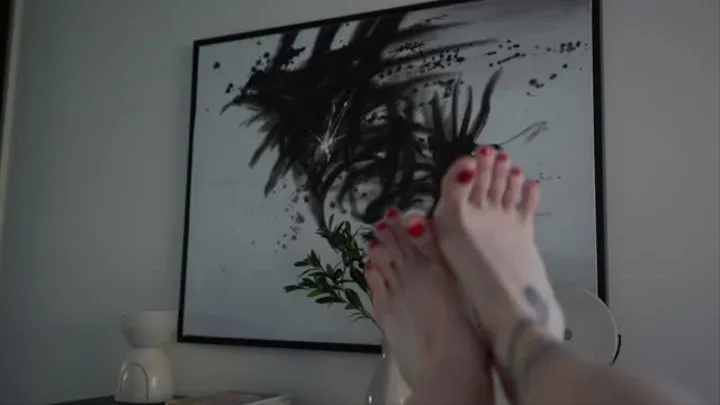 Red Toe Tease