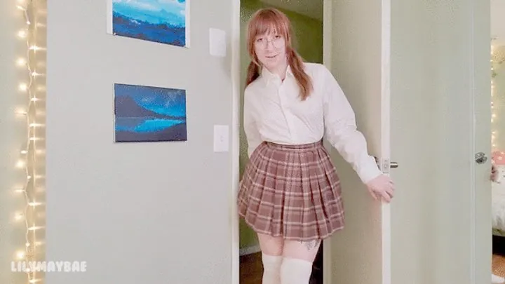 Schoolgirl JOI Tease and Fuck