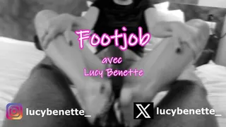 LUCY BENETTE - FOOTJOB #1 : Mais quel feeling!