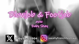 BABY SHAY - BLOWJOB & FOOTJOB : "Go Aquaboulevard !"