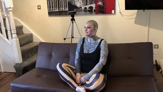 CASTING WITH NASTY PUNK GIRL