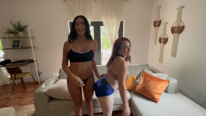 Wedgies with the trans beauty Bella pt 1