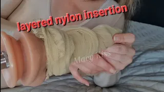 Double layered nylon fuckingmachine