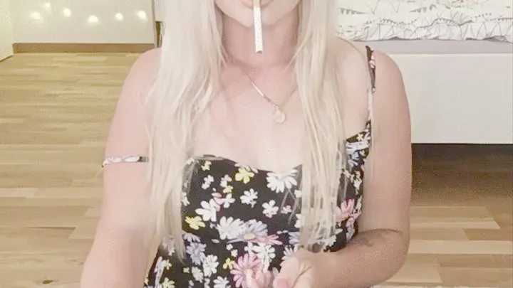 Caught masturbating and smoking