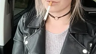 sexy smoking in my car